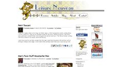 Desktop Screenshot of leisurenouveau.com